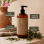 Shampoo Fortalecedor Natural Té Verde y Romero