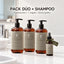 Pack Dúo + Shampoo Fortalecedor: 2 shampoos y acondicionador