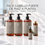 Pack Cabello Fuerte de Raíz a Puntas: 4 productos más 1 regalo y envío gratis