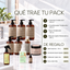 Qué trae el pack: 3 shampoos, 2 acondicionadores, tónico y máscara capilar