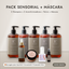 Pack Rutina Sensorial + Máscara: 3 shampoos, 2 acondicionadores, tónico y máscara